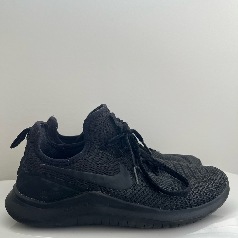 Nike Black Mesh Running Shoes